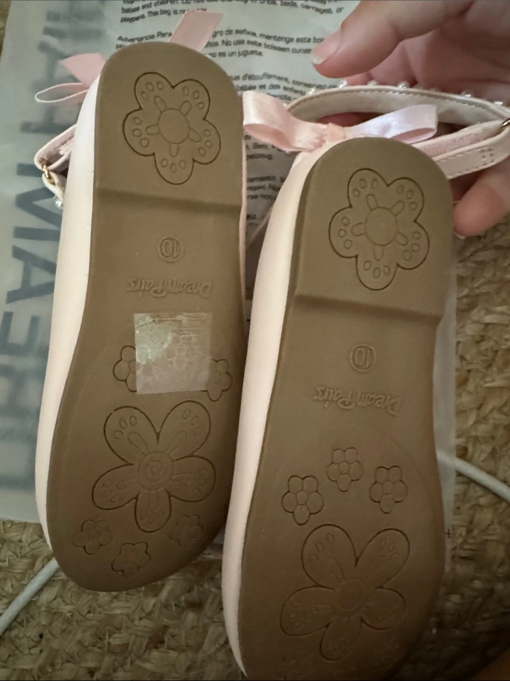 Dream Pairs Pink Women's Flats (US 10)